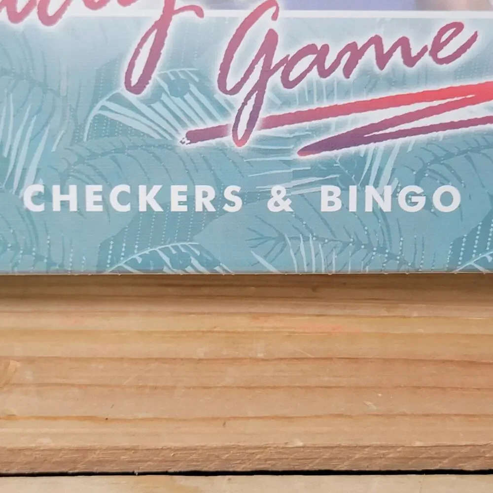 Golden Girls - Shady Pines: Checkers & Bingo Combo NEW / SEALED